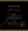 Tamaya Reserva Malbec/Cabernet Sauvignon/Syrah 2008 Front Label