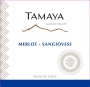 Tamaya Merlot-Sangiovese 2009 Front Label