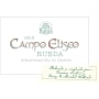 Campo Eliseo Blanco do Rueda 2013 Front Label