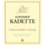 Kanonkop Kadette Cape Blend 2014 Front Label