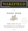 Wakefield Pinot Noir 2008 Front Label