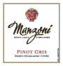 Manzoni Pinot Gris 2014 Front Label