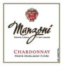 Manzoni Estate Vineyards Chardonnay 2014 Front Label