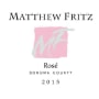 Matthew Fritz Rose 2015 Front Label
