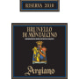 Argiano Brunello di Montalcino Riserva 2010 Front Label