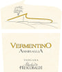 Frescobaldi Toscana Ammiraglia Vermentino 2015 Front Label