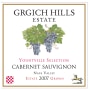 Grgich Hills Estate Yountville Selection Cabernet Sauvignon 2007 Front Label