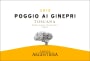 Argentiera Poggio ai Ginepri Toscana Bianco 2015 Front Label