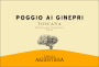 Argentiera Poggio ai Ginepri Toscana Bianco 2014 Front Label