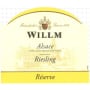 Willm Reserve Riesling 2015 Front Label