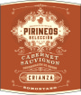 Pirineos Seleccion Cabernet Sauvignon Crianza 2012 Front Label