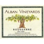 Alban Estate Roussanne 2010 Front Label