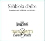 Tenuta Carretta Nebbiolo d'Alba 2008 Front Label