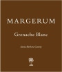 Margerum Grenache Blanc 2012 Front Label