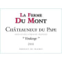 La Ferme du Mont Vendange Chateauneuf-du-Pape 2010 Front Label