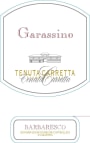 Tenuta Carretta Garassino 2012 Front Label
