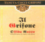 Tenuta Cocci Grifoni Offida Il Grifone Rosso 2008 Front Label