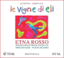 Le Vigne di Eli Moganazzi-Volta Sciara Etna Rosso 2012 Front Label