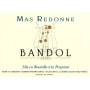 Mas Redonne Bandol Rose 2015 Front Label