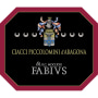 Ciacci Piccolomini d'Aragona Fabius 2013 Front Label