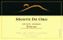 Monte de Oro Vista del Monte Vineyard Syrah 2012 Front Label