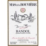 Domaines Bunan Bandol Mas de la Rouviere Rose 2015 Front Label