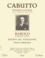 Cabutto Barolo Vigna Sarmasa Riserva del Fondatore 2008 Front Label