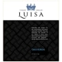 Tenuta Luisa Sauvignon Blanc 2015 Front Label