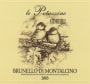 Le Potazzine Gorelli Brunello di Montalcino 2003 Front Label