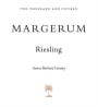 Margerum Riesling 2015 Front Label