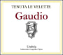 Le Velette Umbria Gaudio Rosso 2011 Front Label