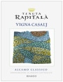 Rapitala Vigna Casalj Alcamo Classico 2013 Front Label