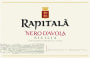 Rapitala I Templi Nero d'Avola 2013 Front Label
