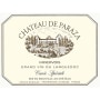 Chateau de Paraza Minervois Cuvee Speciale 2013 Front Label