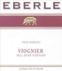 Eberle Mill Road Vineyard Viognier 1999 Front Label