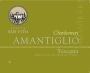 San Vito Amantiglio Toscana Chardonnay 2013 Front Label