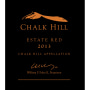 Chalk Hill Estate Red 2013 Front Label