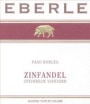Eberle Steinbeck Vineyard Zinfandel 1998 Front Label