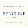 Syncline Gruner Veltliner 2015 Front Label