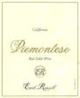 Erich Russell Piemontese 1997 Front Label