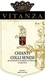 Vitanza Chianti Colli Senesi 2010 Front Label