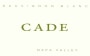 CADE Napa Valley Sauvignon Blanc 2009 Front Label