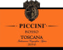 Piccini Toscana Rosso 2010 Front Label