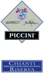 Piccini Chianti Riserva 2012 Front Label