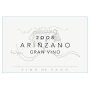 Arinzano Gran Vino Red 2008 Front Label