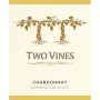 Two Vines Chardonnay 2013 Front Label