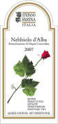 Stefano Farina Nebbiolo d'Alba 2007 Front Label
