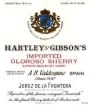 Hartley and Gibson Oloroso Front Label