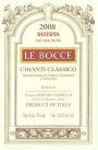 Stefano Farina Chianti Classico Fattoria Le Bocce Riserva 2008 Front Label