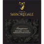 Sassoregale Sangiovese 2014 Front Label